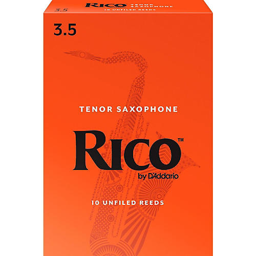Rico Tenor Saxophone Reeds, Box of 10 Strength 3.5