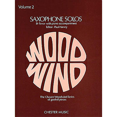 CHESTER MUSIC Tenor Saxophone Solos - Volume 2 Music Sales America Series