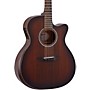 Mitchell Terra Series T433CEBST Auditorium Solid Mahogany Top Cutaway Guitar Edge Burst