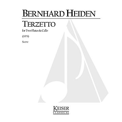 Lauren Keiser Music Publishing Terzetto (for 2 Flutes and Cello) LKM Music Series Composed by Bernhard Heiden
