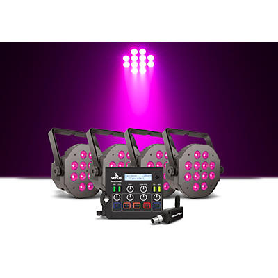 Venue Tetra Control 2 Intuitive DMX Controller with Venuelink ML-TAXP4 Dongle and Four Tetra 12 VI Wash Light