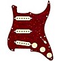 920d Custom Texas Grit Loaded Pickguard for Strat With Aged White Pickups and Knobs and S5W Wiring Harness Tortoise