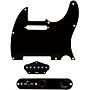 920d Custom Texas Grit Loaded Pickguard for Tele With T3W-B Control Plate Black