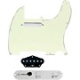 920d Custom Texas Grit Loaded Pickguard for Tele With T3W-C Control Plate Mint Green