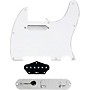 920d Custom Texas Grit Loaded Pickguard for Tele With T3W-C Control Plate White