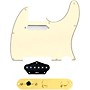 920d Custom Texas Grit Loaded Pickguard for Tele With T3W-G Control Plate Aged White