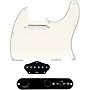 920d Custom Texas Grit Loaded Pickguard for Tele With T3W-REV-B Control Plate Parchment