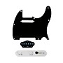 920d Custom Texas Grit Loaded Pickguard for Tele With T3W-REV-C Control Plate Black