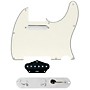 920d Custom Texas Grit Loaded Pickguard for Tele With T3W-REV-C Control Plate Parchment
