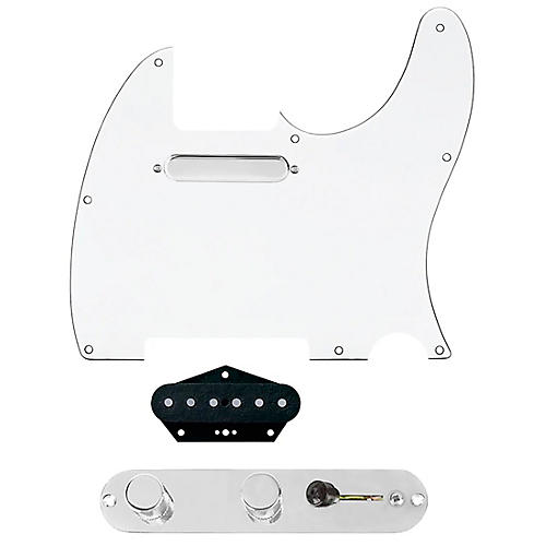 920d Custom Texas Grit Loaded Pickguard for Tele With T3W-REV-C Control Plate White