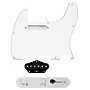 920d Custom Texas Grit Loaded Pickguard for Tele With T3W-REV-C Control Plate White