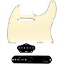 920d Custom Texas Grit Loaded Pickguard for Tele With T4W-B Control Plate Aged White