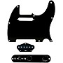 920d Custom Texas Grit Loaded Pickguard for Tele With T4W-B Control Plate Black