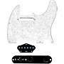 920d Custom Texas Grit Loaded Pickguard for Tele With T4W-B Control Plate White Pearl