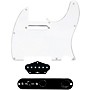 920d Custom Texas Grit Loaded Pickguard for Tele With T4W-B Control Plate White