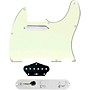 920d Custom Texas Grit Loaded Pickguard for Tele With T4W-C Control Plate Mint Green