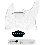 920d Custom Texas Grit Loaded Pickguard for Tele With T4W-C Control Plate White Pearl