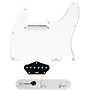 920d Custom Texas Grit Loaded Pickguard for Tele With T4W-C Control Plate White