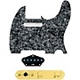 920d Custom Texas Grit Loaded Pickguard for Tele With T4W-G Control Plate Black Pearl