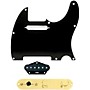920d Custom Texas Grit Loaded Pickguard for Tele With T4W-G Control Plate Black