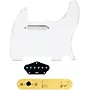 920d Custom Texas Grit Loaded Pickguard for Tele With T4W-G Control Plate White