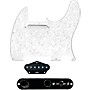 920d Custom Texas Grit Loaded Pickguard for Tele With T4W-REV-B Control Plate White Pearl