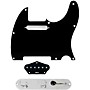 920d Custom Texas Grit Loaded Pickguard for Tele With T4W-REV-C Control Plate Black