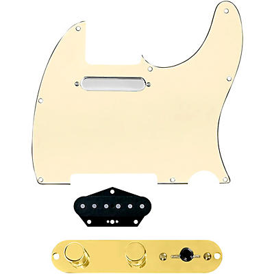 920d Custom Texas Grit Loaded Pickguard for Tele With T4W-REV-G Control Plate