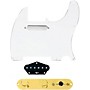 920d Custom Texas Grit Loaded Pickguard for Tele With T4W-REV-G Control Plate White