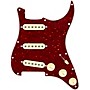 920d Custom Texas Vintage Loaded Pickguard for Strat With Aged White Pickups and S5W-BL-V Wiring Harness Tortoise