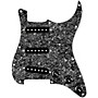 920d Custom Texas Vintage Loaded Pickguard for Strat With Black Pickups and S5W-BL-V Wiring Harness Black Pearl