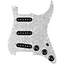 920d Custom Texas Vintage Loaded Pickguard for Strat With Black Pickups and S5W-BL-V Wiring Harness White Pearl