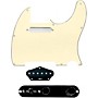 920d Custom Texas Vintage Loaded Pickguard for Tele With T3W-B Control Plate Aged White