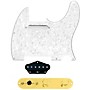 920d Custom Texas Vintage Loaded Pickguard for Tele With T3W-G Control Plate White Pearl