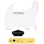 920d Custom Texas Vintage Loaded Pickguard for Tele With T3W-G Control Plate White