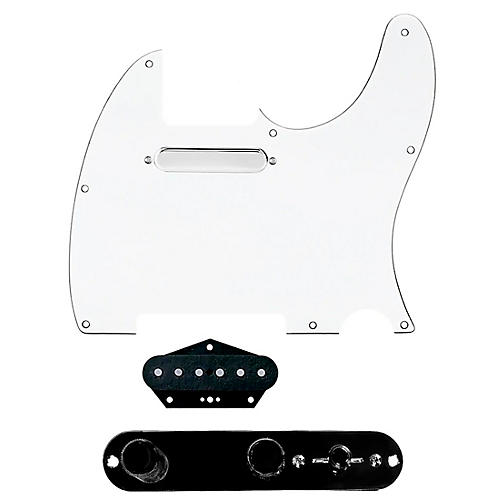 920d Custom Texas Vintage Loaded Pickguard for Tele With T3W-REV-B Control Plate White