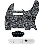 920d Custom Texas Vintage Loaded Pickguard for Tele With T3W-REV-C Control Plate Black Pearl