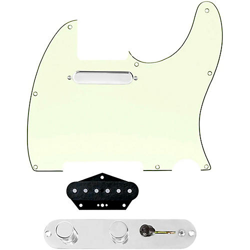 920d Custom Texas Vintage Loaded Pickguard for Tele With T3W-REV-C Control Plate Mint Green