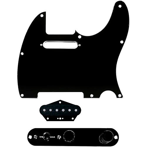 920d Custom Texas Vintage Loaded Pickguard for Tele With T4W-B Control Plate Black