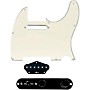920d Custom Texas Vintage Loaded Pickguard for Tele With T4W-B Control Plate Parchment