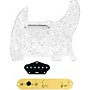 920d Custom Texas Vintage Loaded Pickguard for Tele With T4W-G Control Plate White Pearl