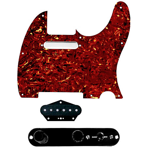 920d Custom Texas Vintage Loaded Pickguard for Tele With T4W-REV-B Control Plate Tortoise