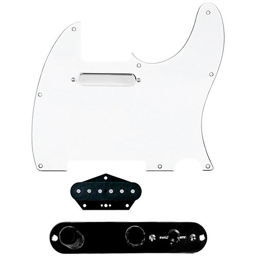 920d Custom Texas Vintage Loaded Pickguard for Tele With T4W-REV-B Control Plate White