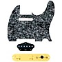 920d Custom Texas Vintage Loaded Pickguard for Tele With T4W-REV-G Control Plate Black Pearl