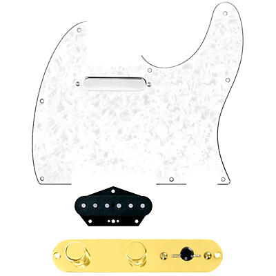 920d Custom Texas Vintage Loaded Pickguard for Tele With T4W-REV-G Control Plate