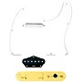920d Custom Texas Vintage Loaded Pickguard for Tele With T4W-REV-G Control Plate White