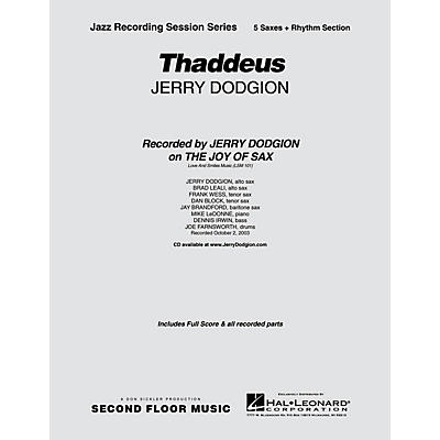 Second Floor Music Thaddeus (Saxophone Part) Jazz Band Level 2 Composed by Jerry Dodgion