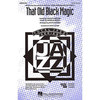 Hal Leonard That Old Black Magic Combo Parts Arranged by Steve Zegree