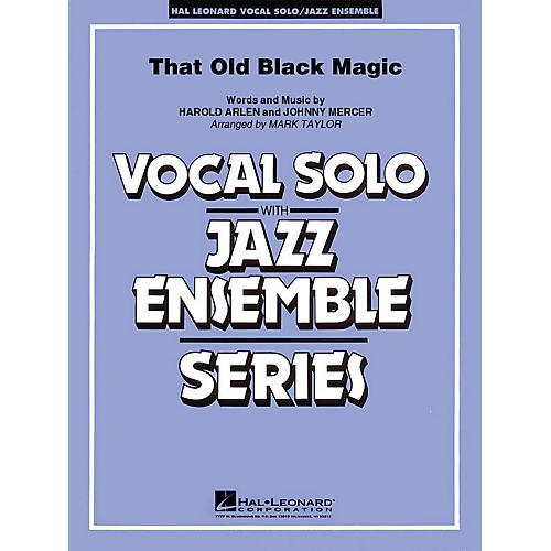 Hal Leonard That Old Black Magic Jazz Band Level 3-4 Composed by Harold Arlen