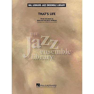 Hal Leonard That's Life Jazz Band Level 4 Arranged by Gordon Goodwin